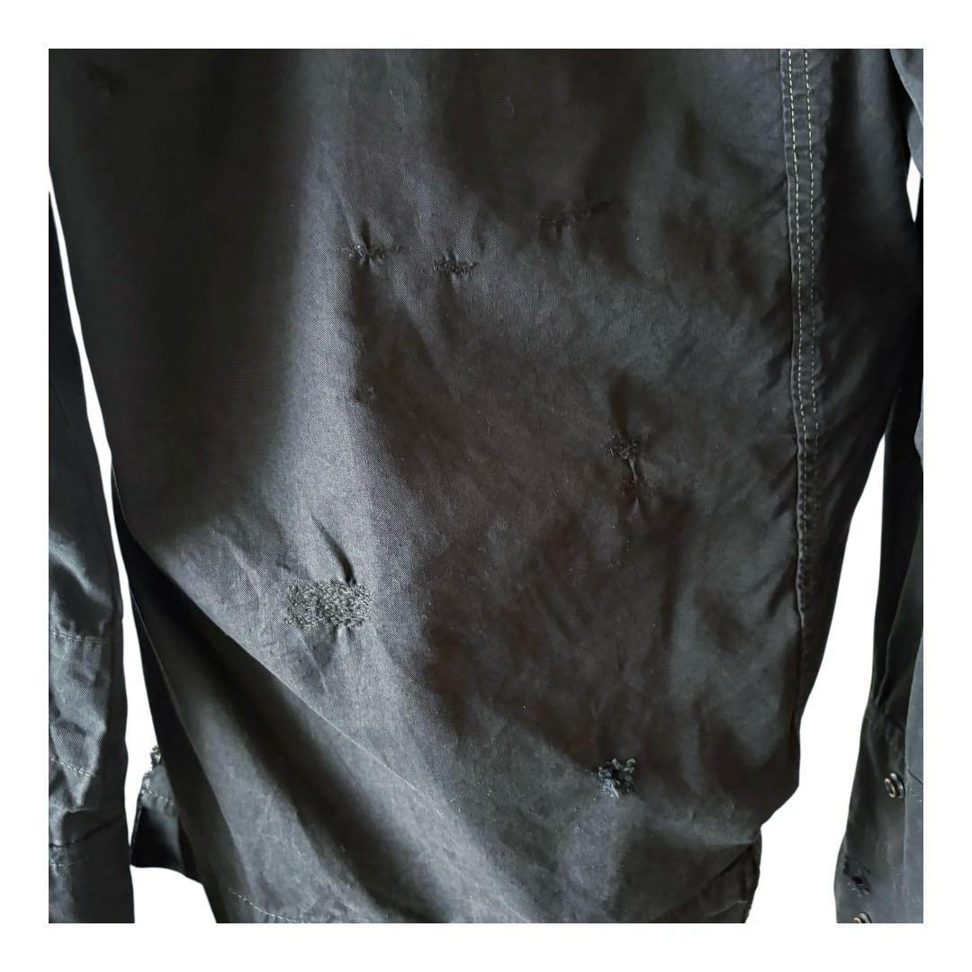 トップス GREG LAUREN Tent Zip Front Studio Shirt