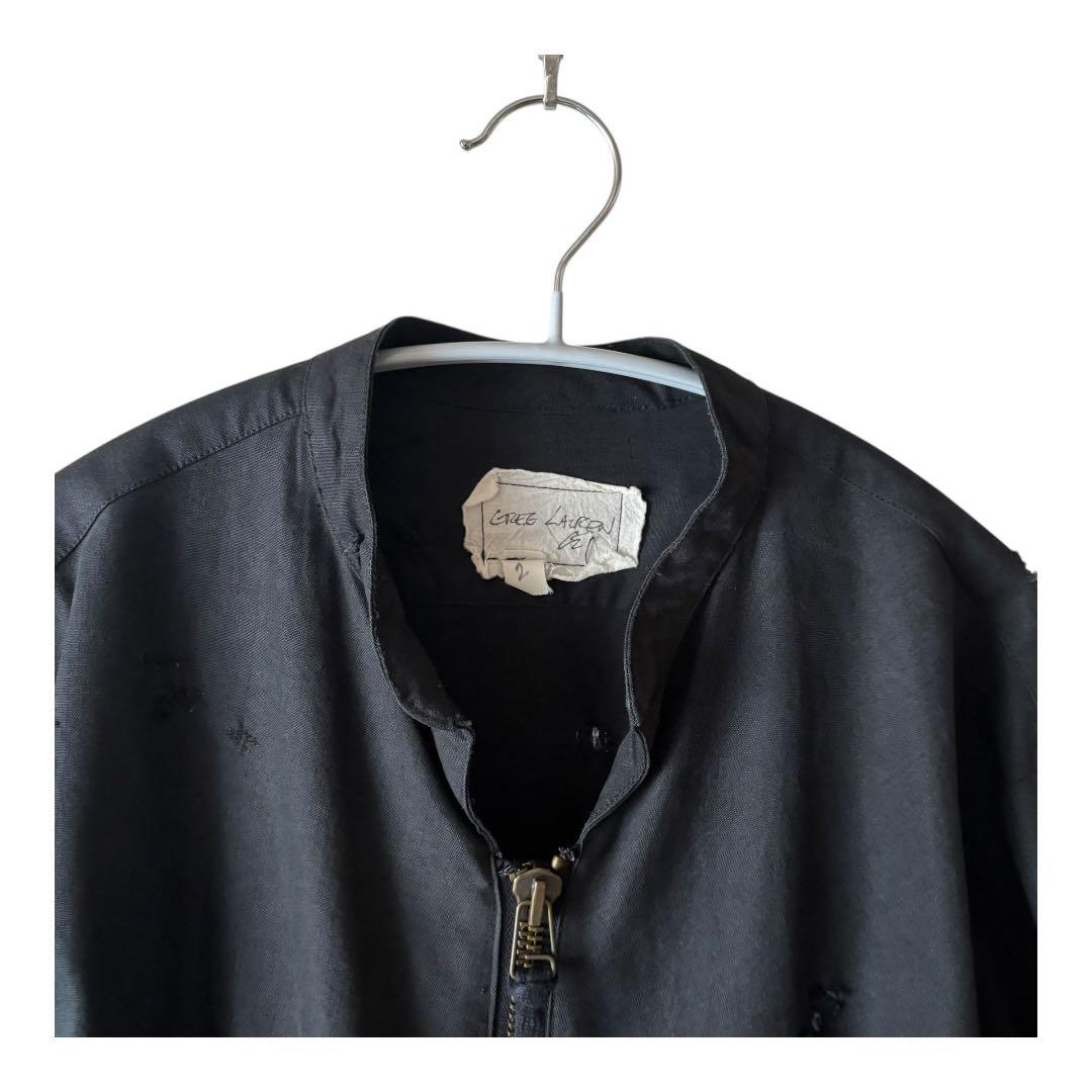トップス GREG LAUREN Tent Zip Front Studio Shirt