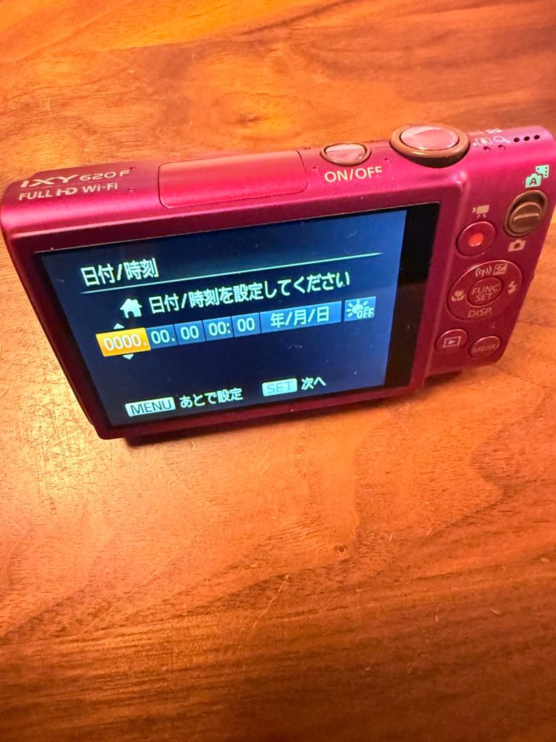 【動作確認済】Canon IXY 620F ピンク コンパクトデジタルカメラ