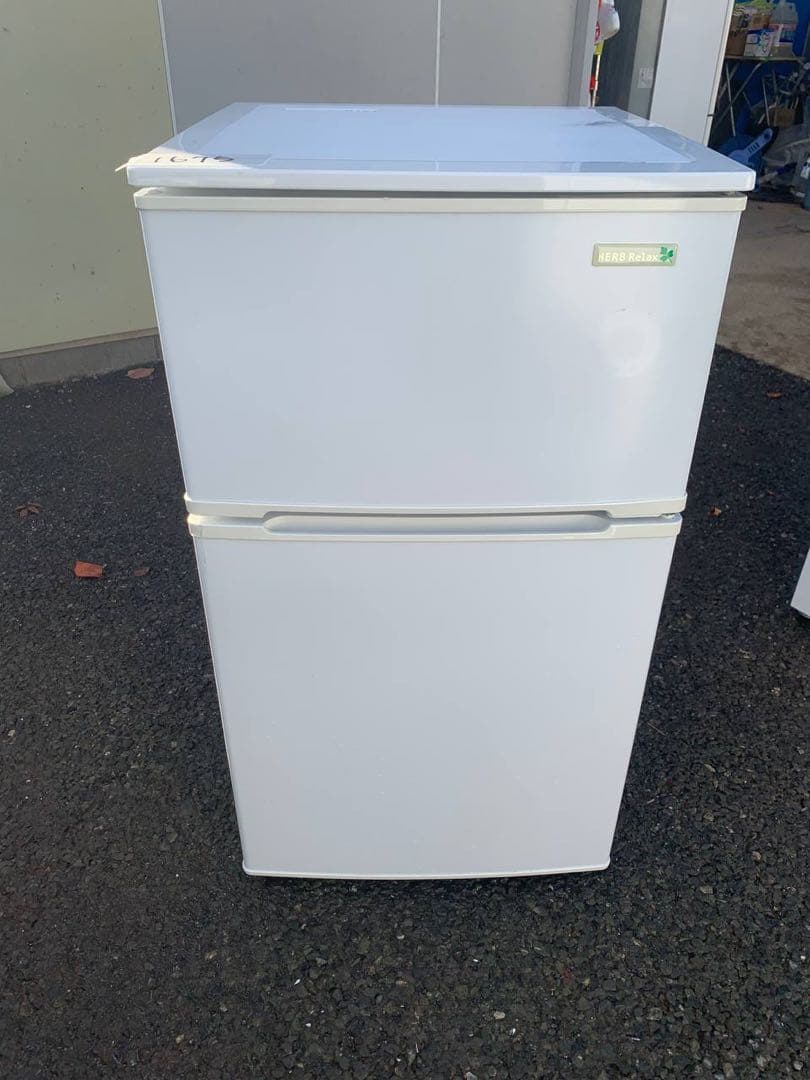 ♻️送料設置無料　YAMADA ノンフロン冷凍冷蔵庫 YRZ-C09B1