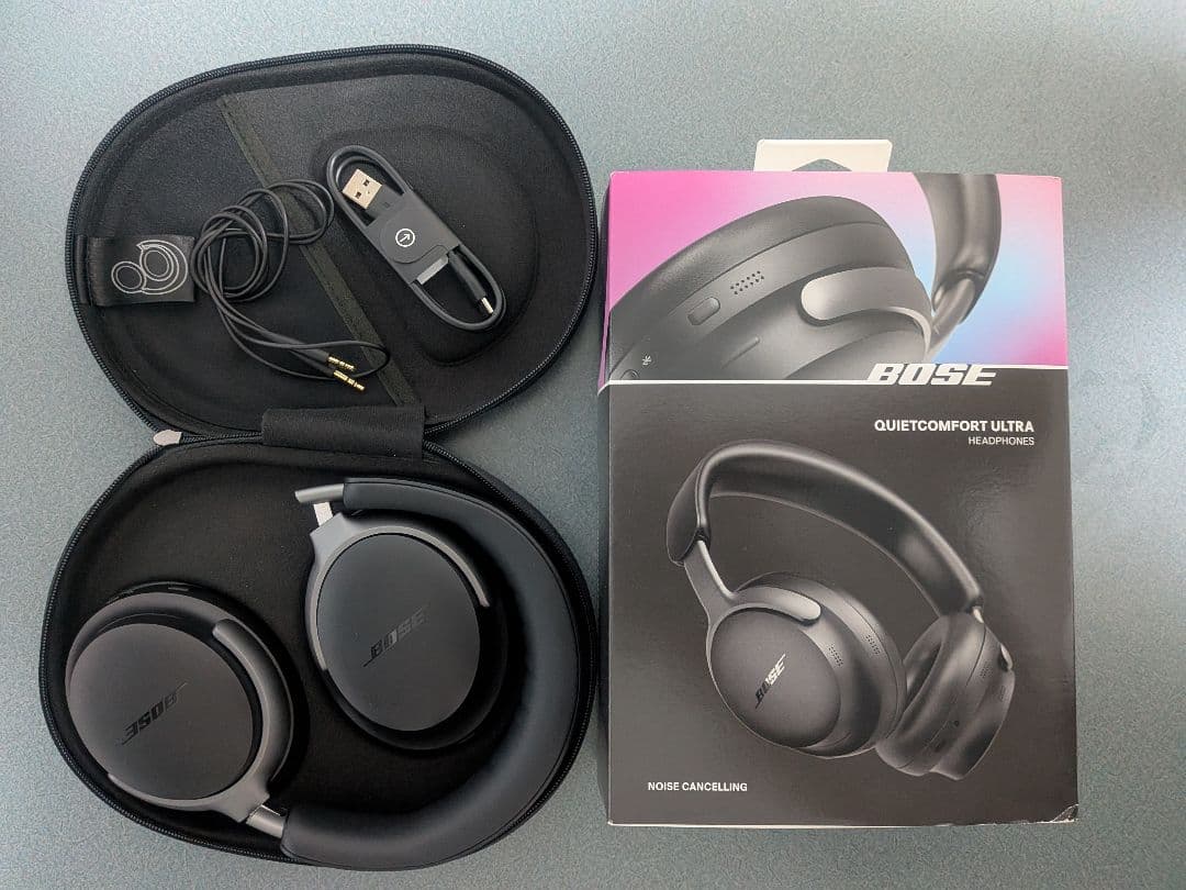 Bose QuietComfort Ultra ワイヤレスヘッドホン black