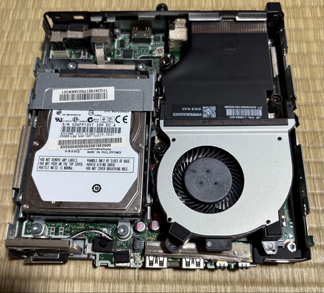 HP EliteDesk800 G4 DM 35W(japan)CPU換装