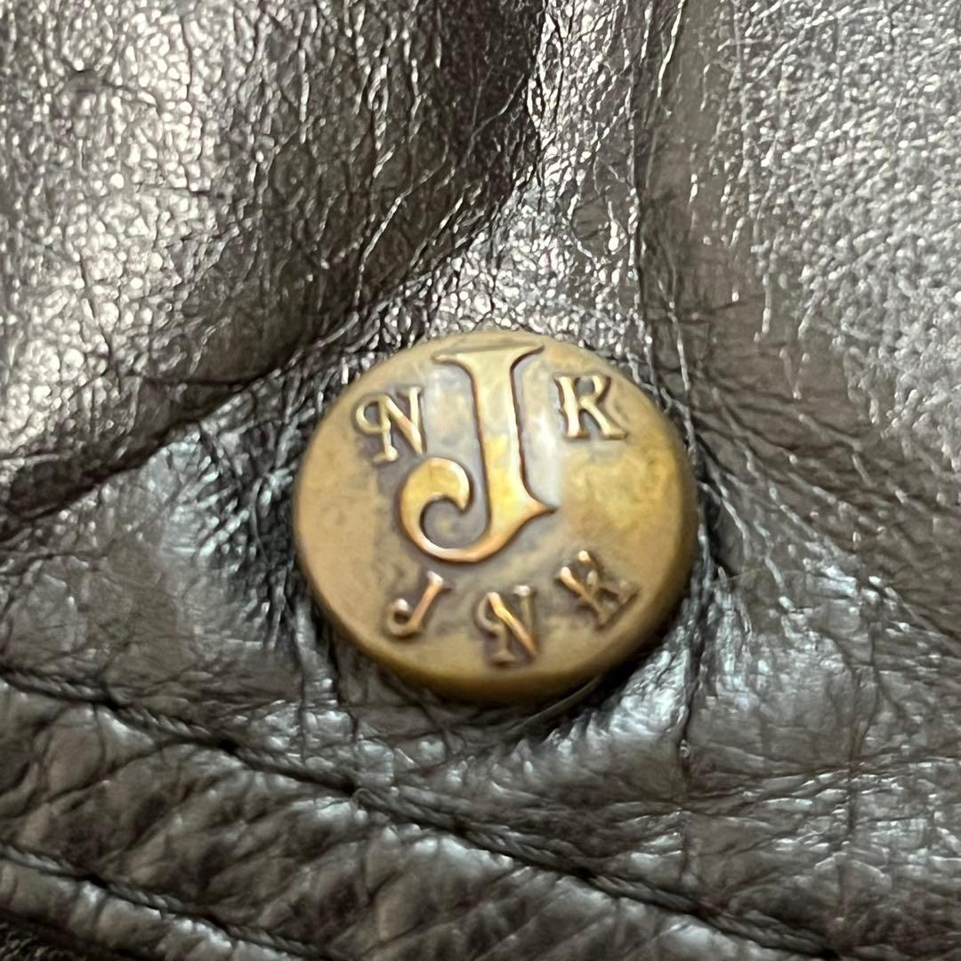 希少✨️本革 ラムレザー ジャケット　ファー ライナー付き　チェキアンラム