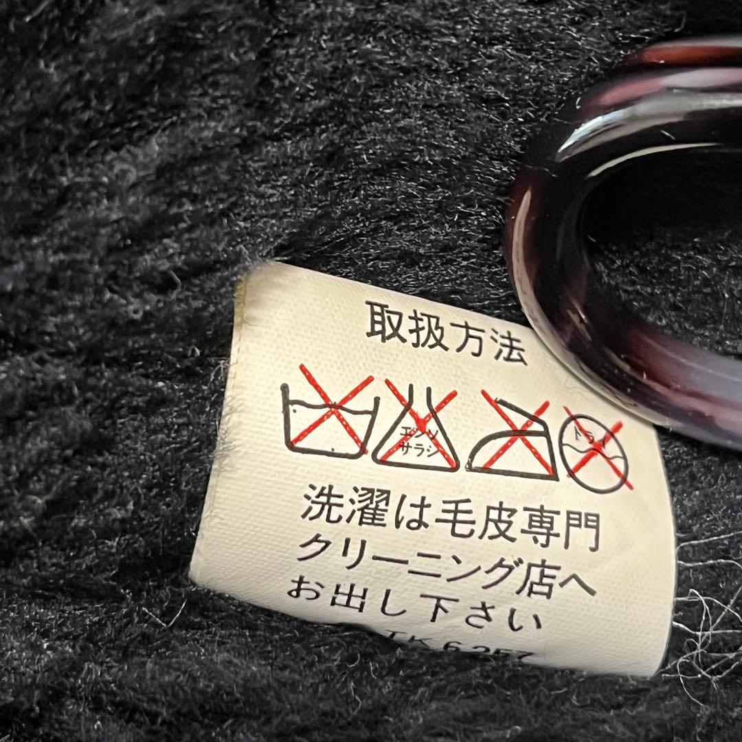 希少✨️本革 ラムレザー ジャケット　ファー ライナー付き　チェキアンラム