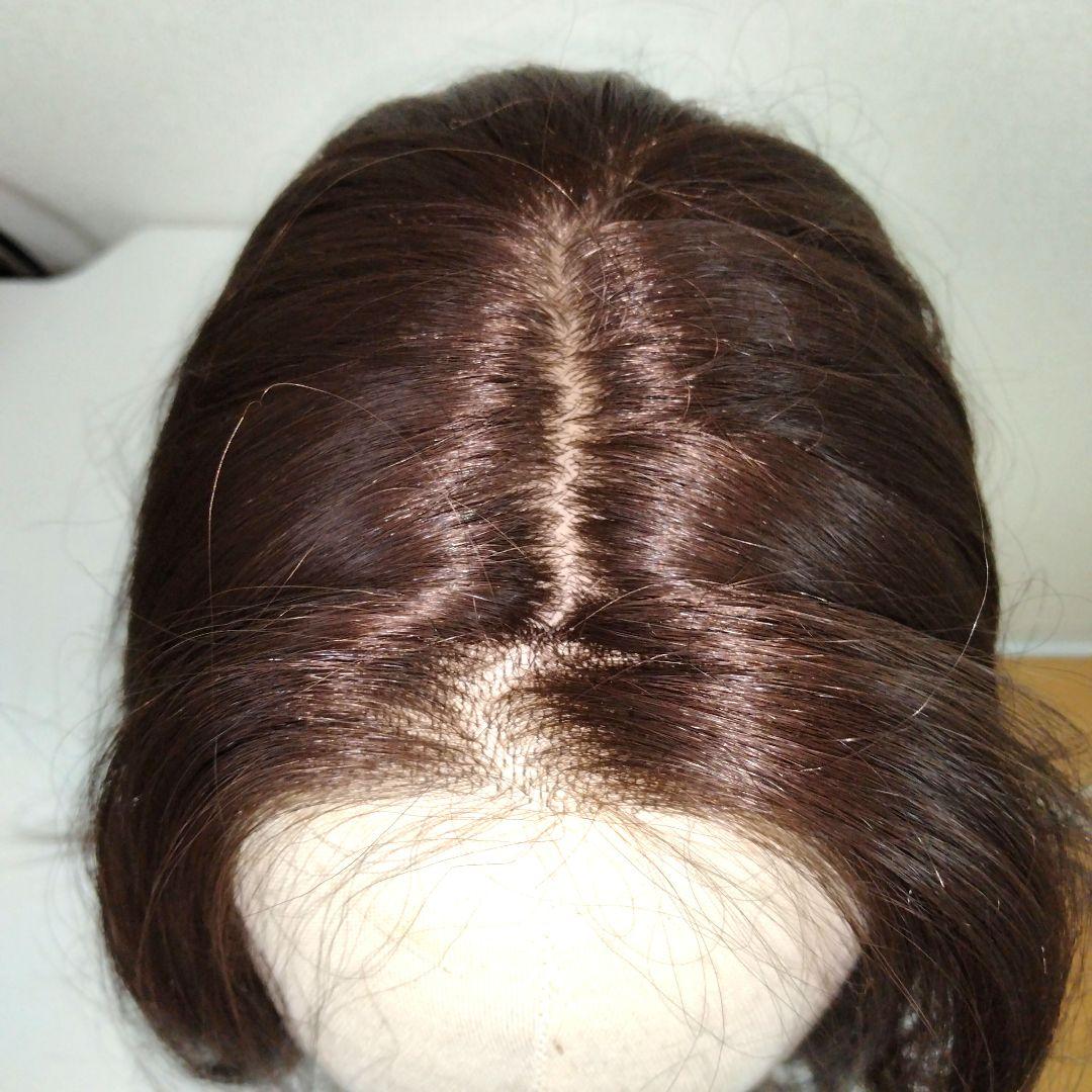 【LINEASTORIA 】天使のセンターパートロング医療用ロングフルウィッグM