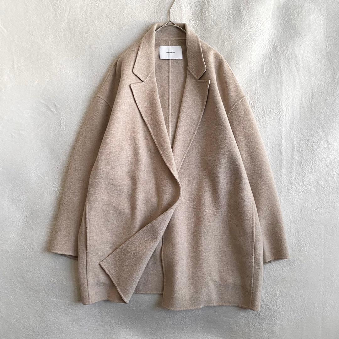 【定価5.1万✨】FRAMeWORK リバーショートコート　ダブルフェイス　冬