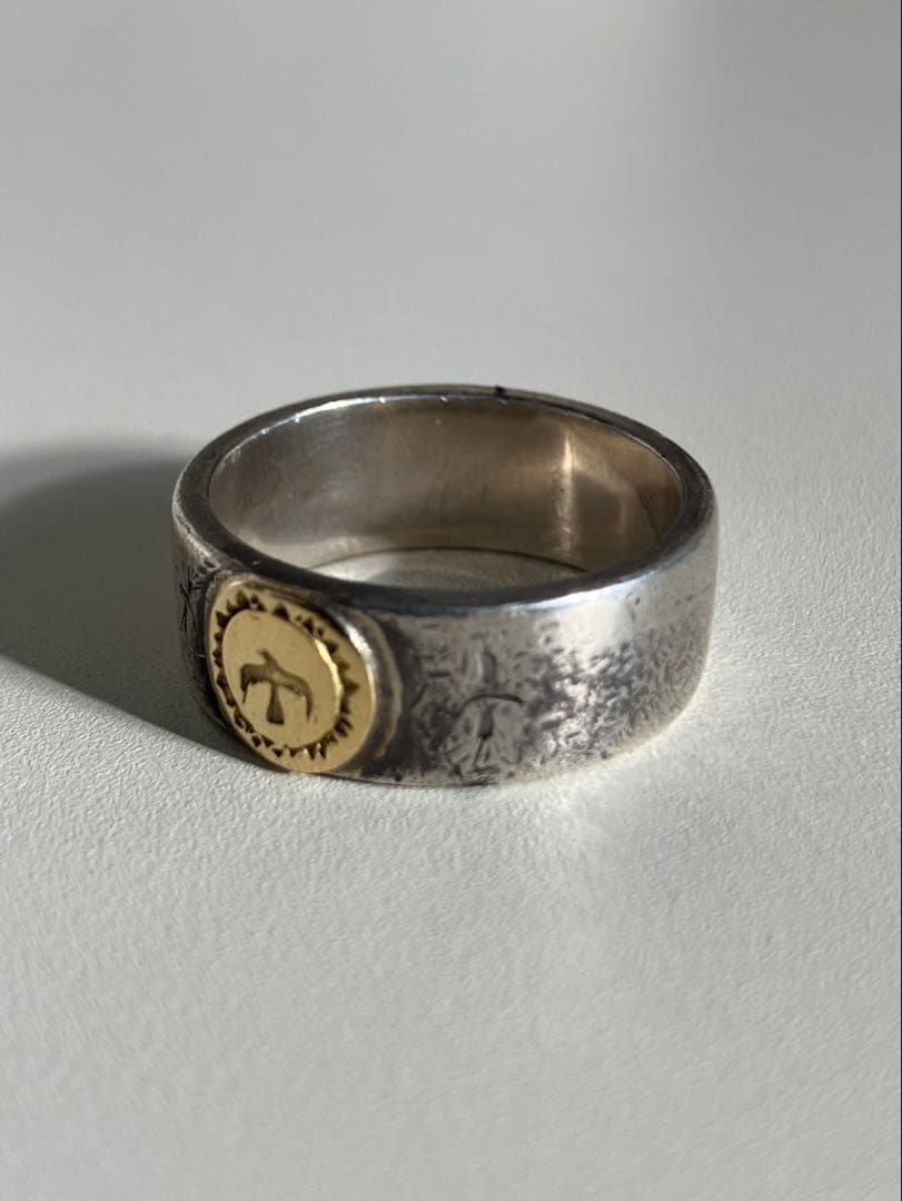 goro's 平打ちリング19号 ゴローズ OLD 腹メタル