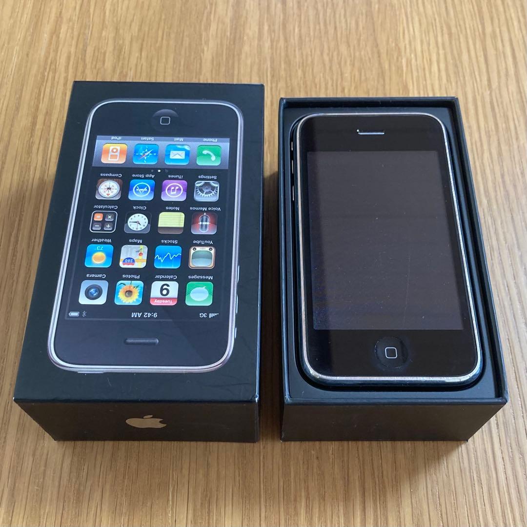 iPhone3GS 16GB ブラック 箱＋充電ケーブル付【初期化済】