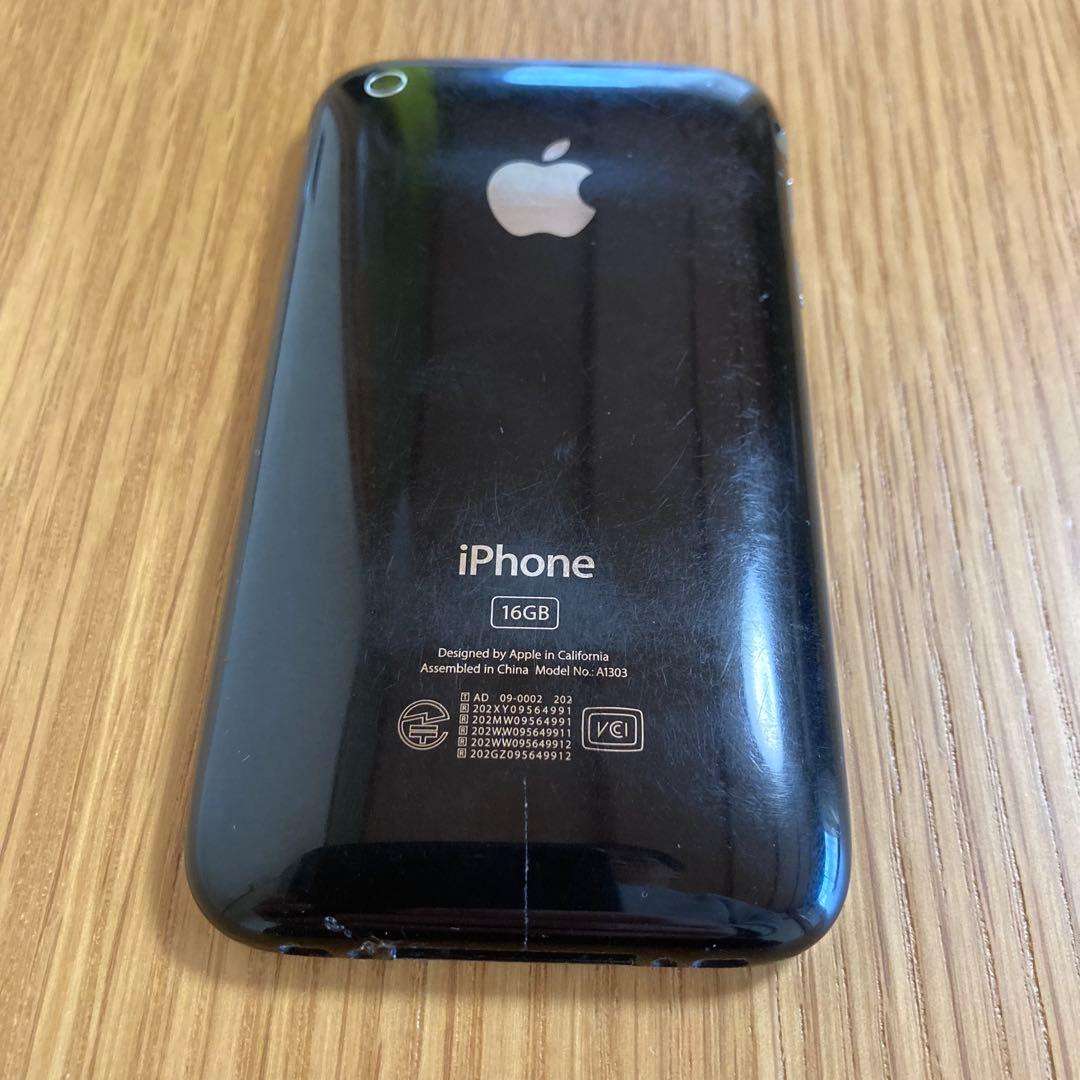 iPhone3GS 16GB ブラック 箱＋充電ケーブル付【初期化済】