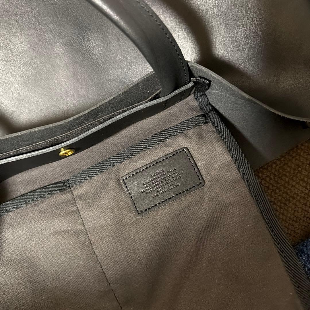 Slow Bono - New Tote Bag 黒レザートートバッグ