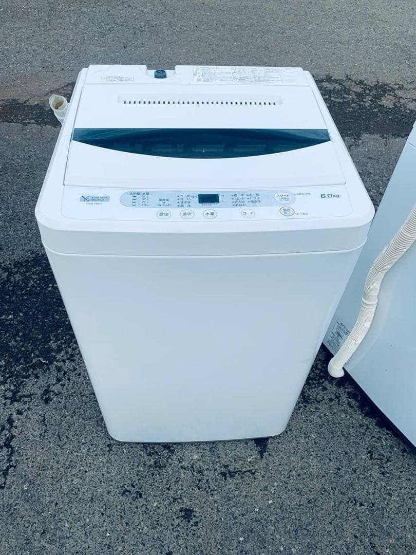 送料設置無料　YAMADA 洗濯機　YWM-T60G1