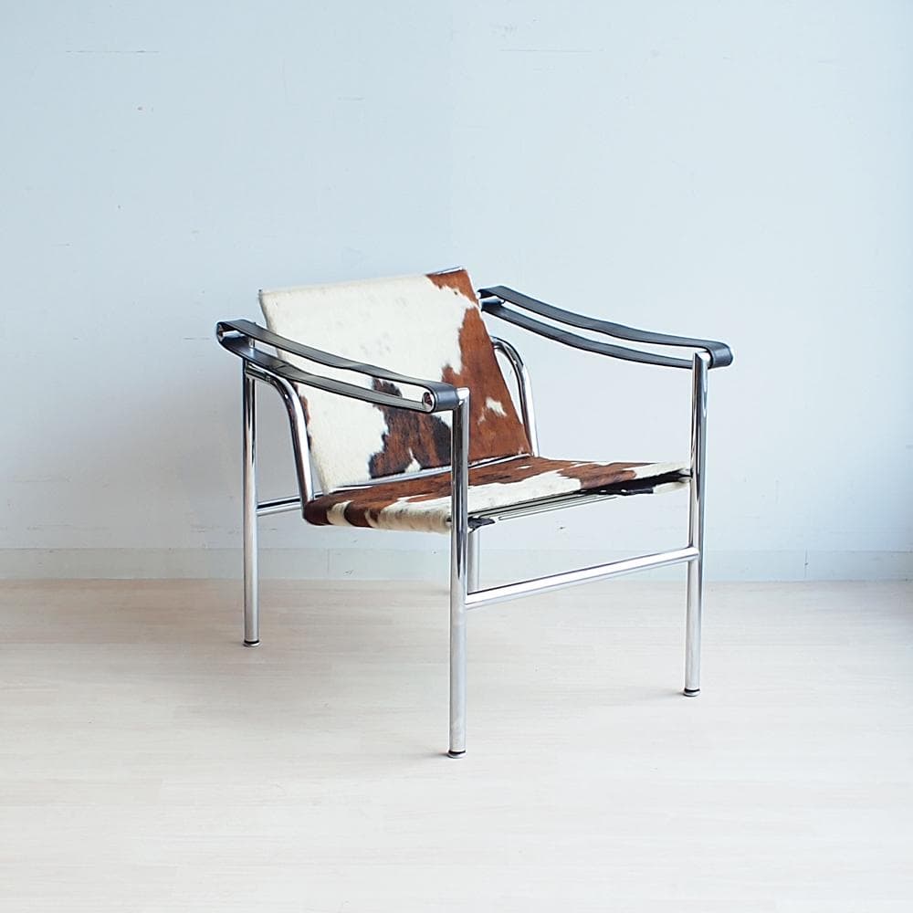 正規品 カッシーナ/Cassina LC1 スリングチェア 本革ハラコ