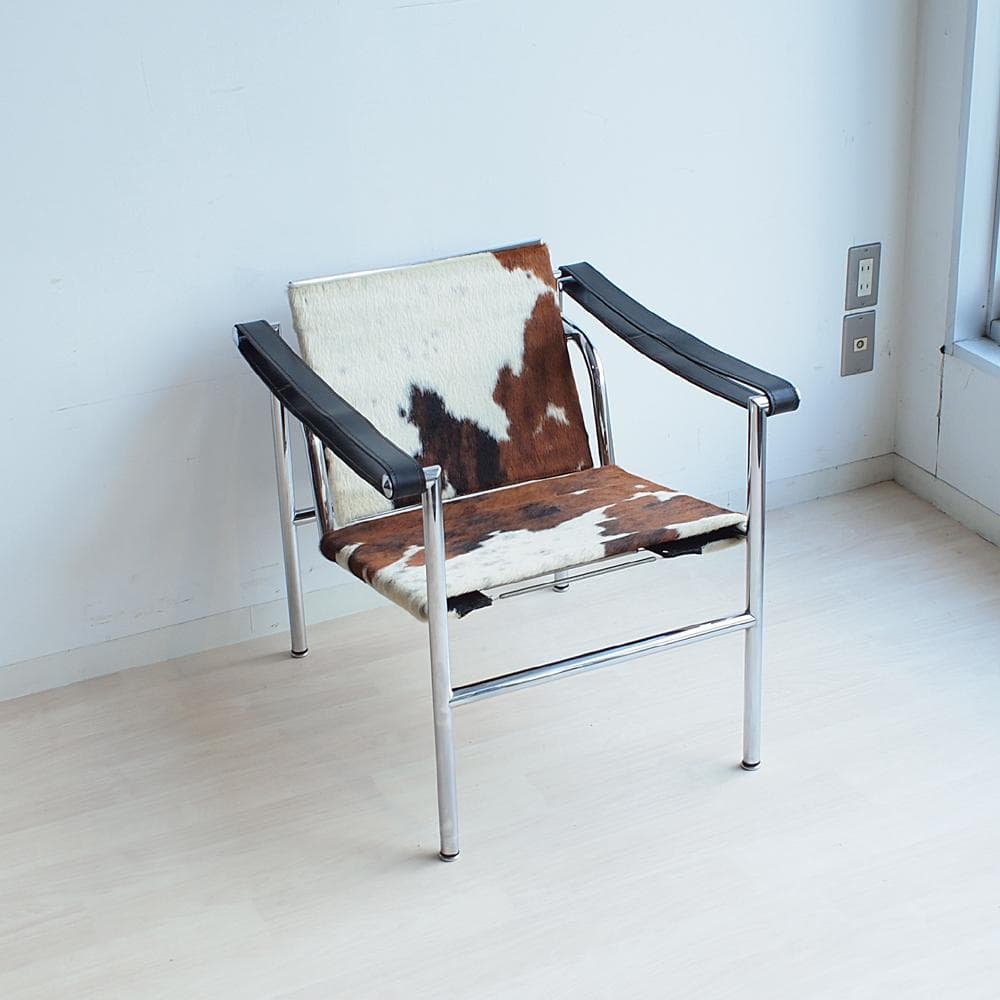 正規品 カッシーナ/Cassina LC1 スリングチェア 本革ハラコ