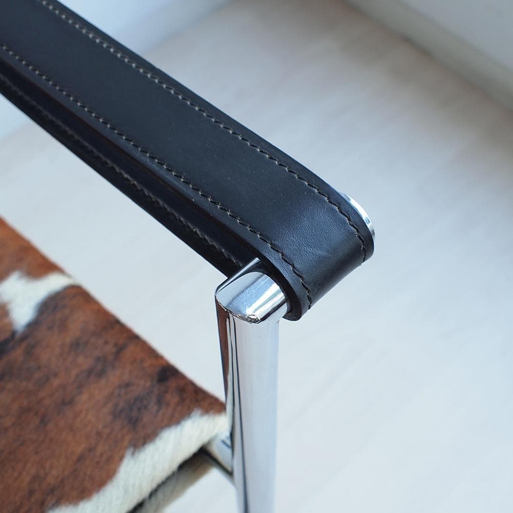 正規品 カッシーナ/Cassina LC1 スリングチェア 本革ハラコ