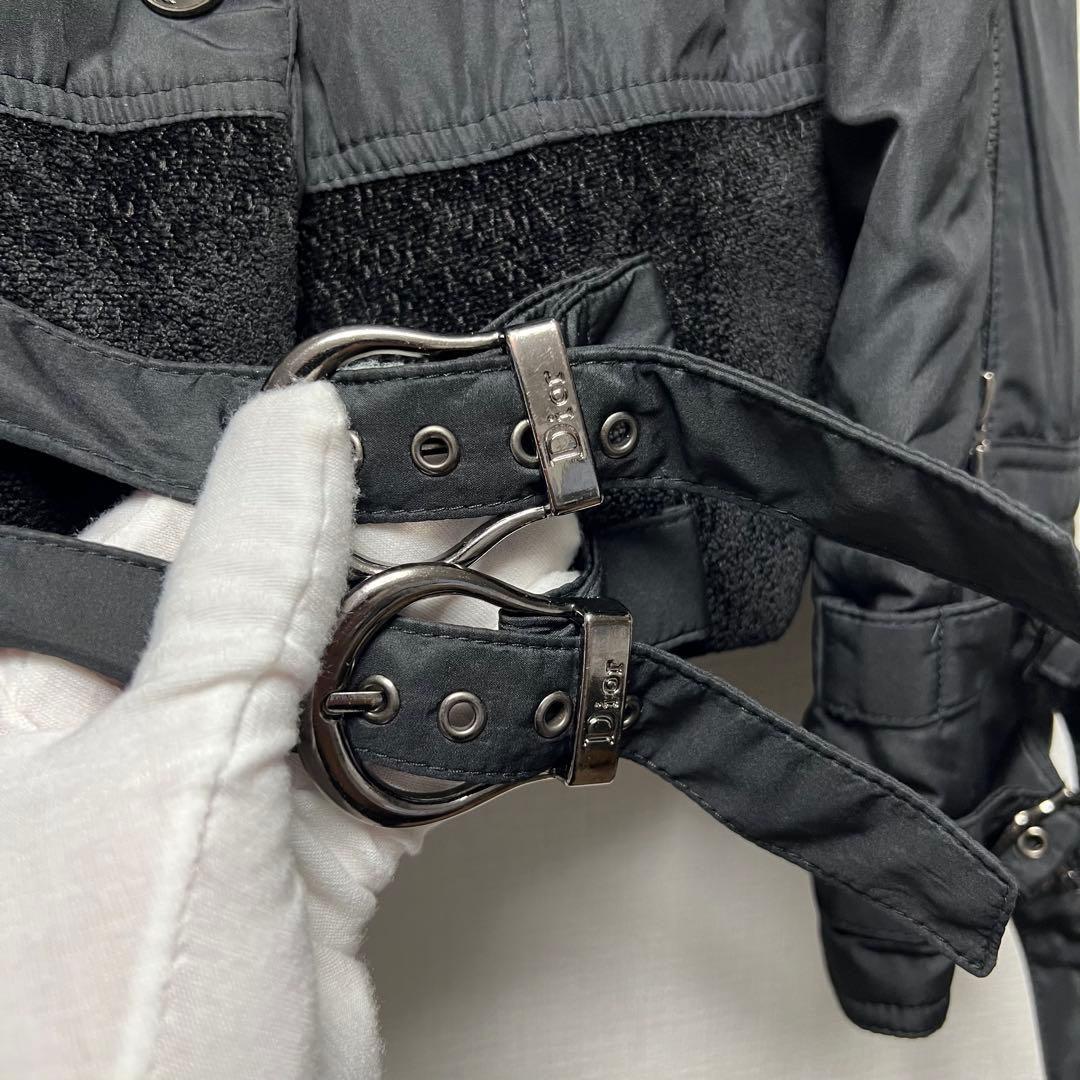 クリスチャンディオール フライトジャケット ミリタリー調 中綿 グランジ y2k