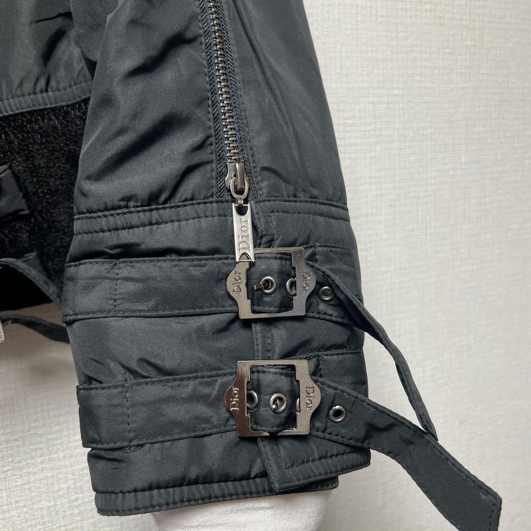 クリスチャンディオール フライトジャケット ミリタリー調 中綿 グランジ y2k