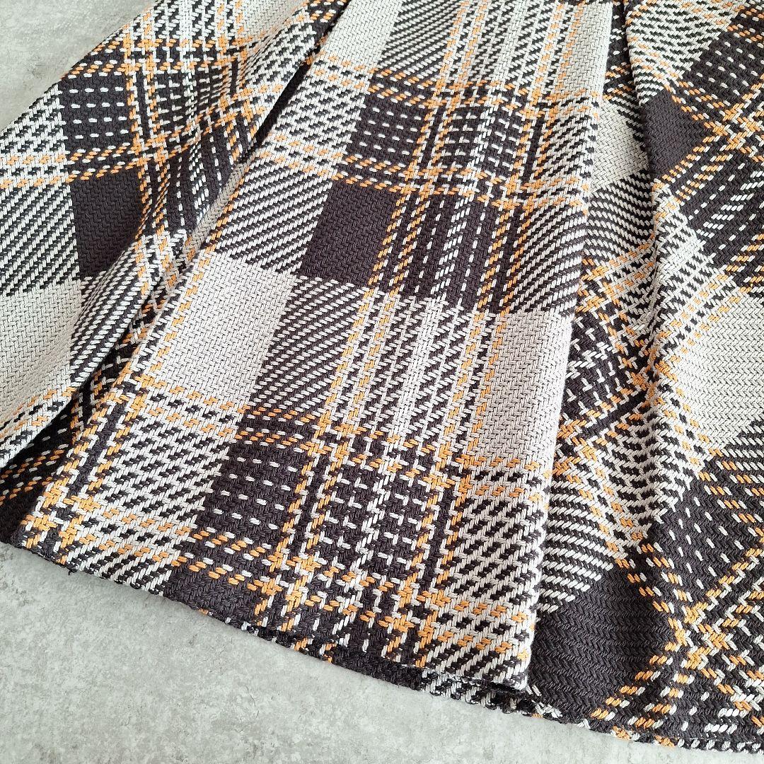 新品　SNIDEL スナイデル ロービング チェック ロング スカート