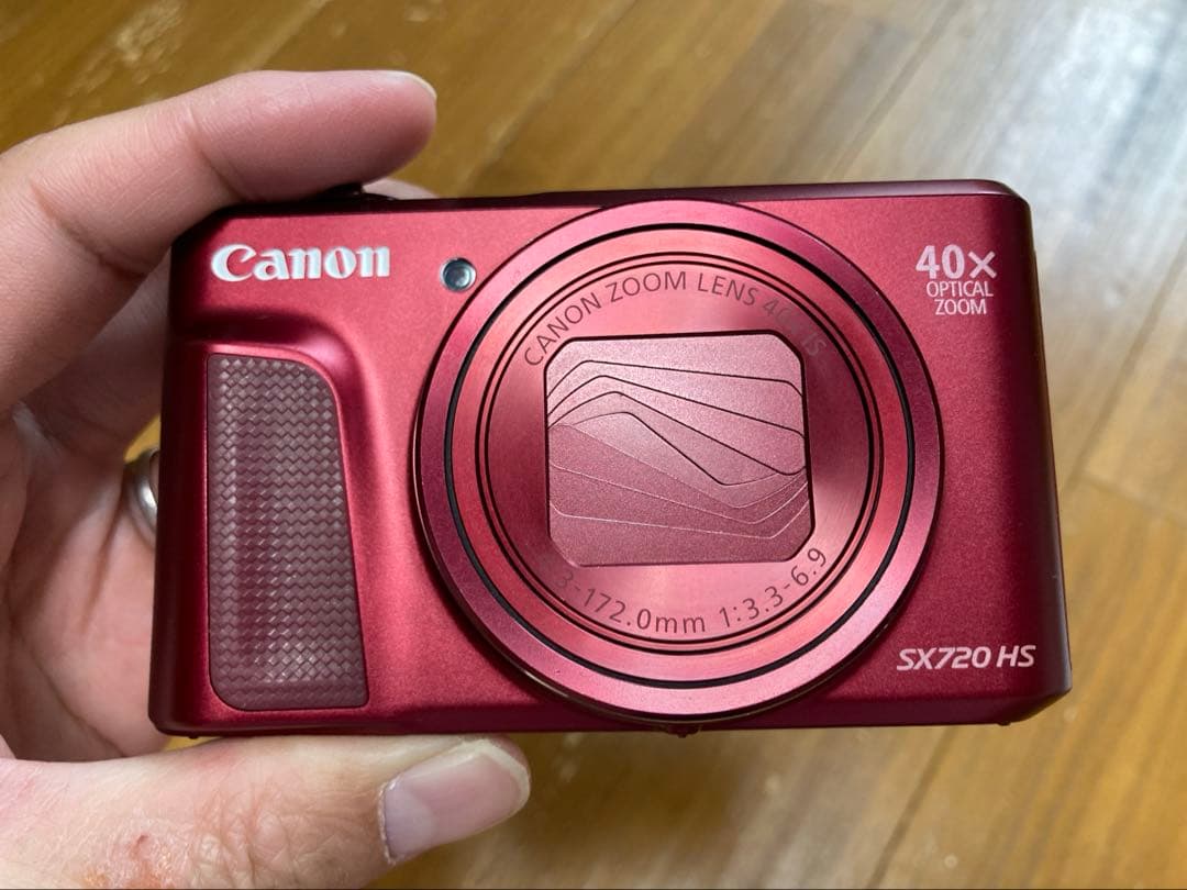 【保証書、付属品完備】Canon キヤノン　コンパクトデジカメSX720 HS