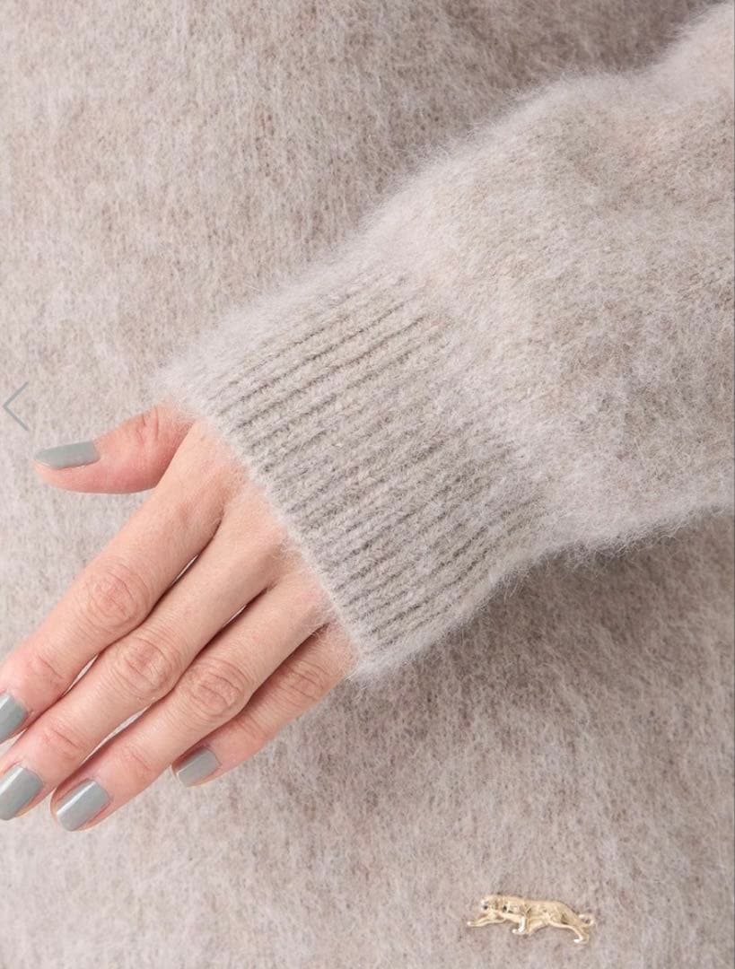 エヴェックス　フォックスウールファーニット