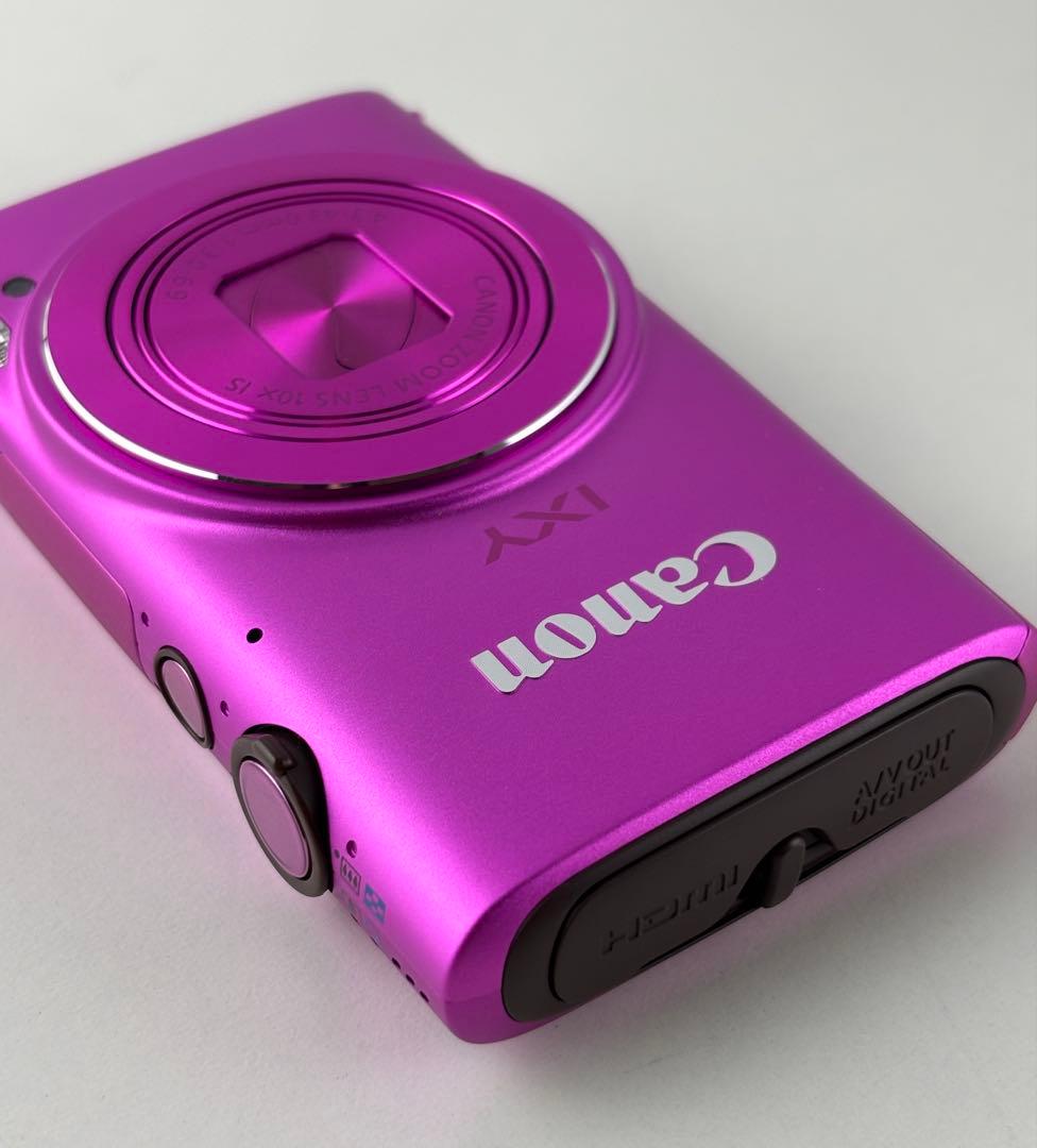 極美品 canon IXY610F キャノン デジタルカメラ コンデジ ピンク