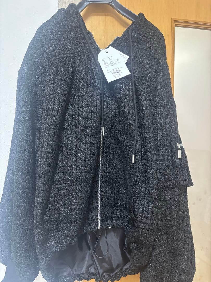 ダーリッチダーリッチツイードカーゴセットアップ