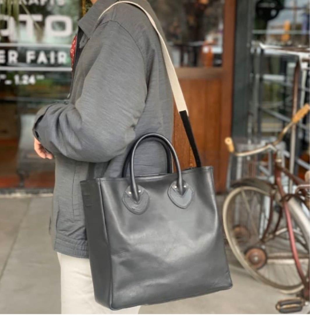 MOTO×BEAMS PLUS 別注 ホースフロントレザー キャリーオール　S