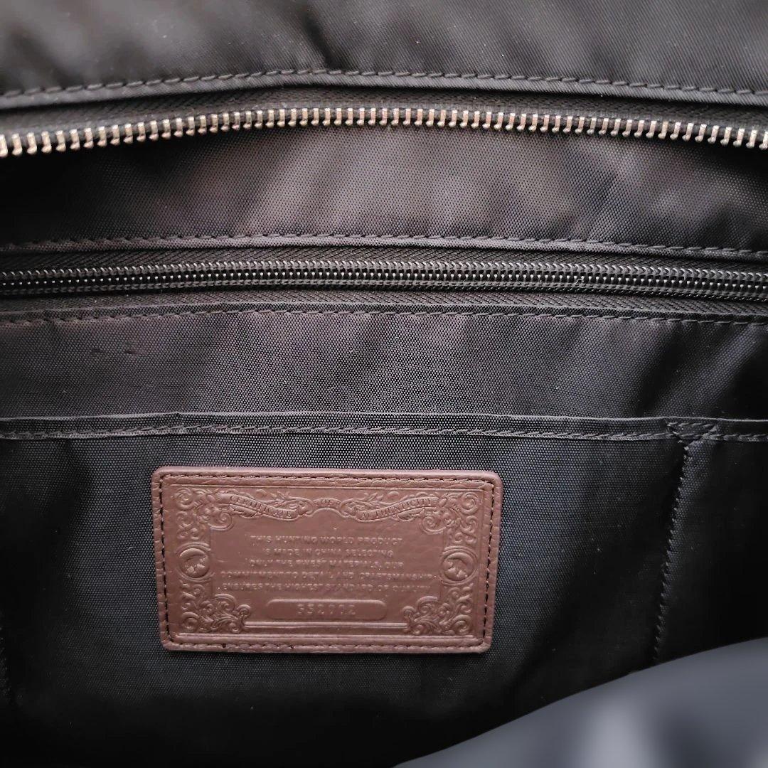 HUNTING WORLD オリーブグリーン トートバッグ