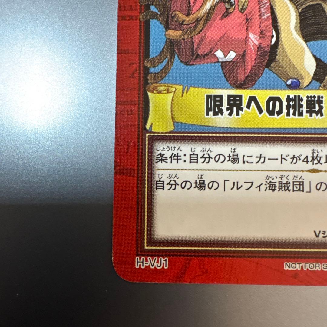 ワンピース トレーディングカード 限界への挑戦