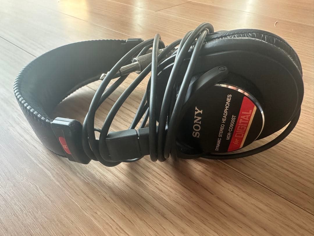 【美品】SONY MDR-CD900ST 有線ヘッドホン FIRST TAKE