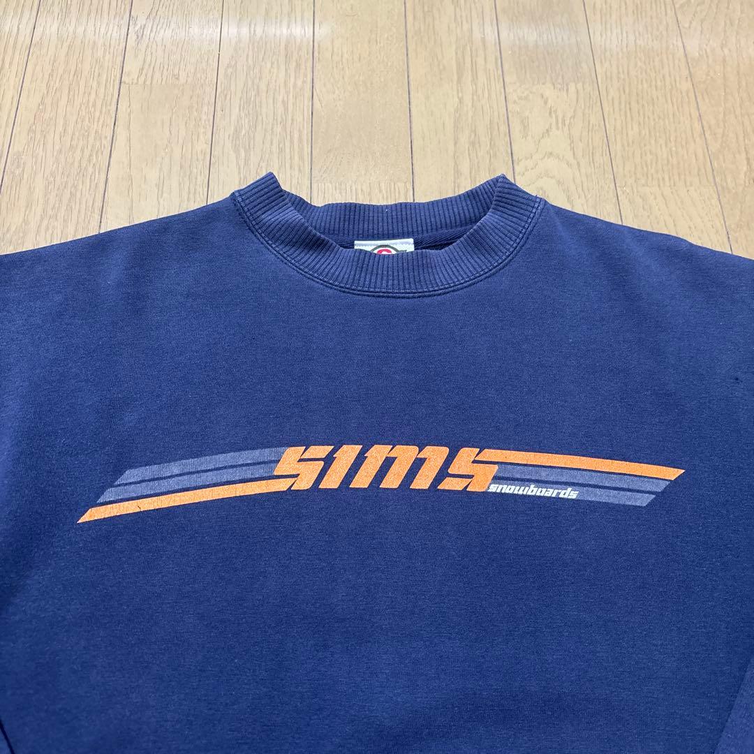 90s sims スウェット　古着　old skate