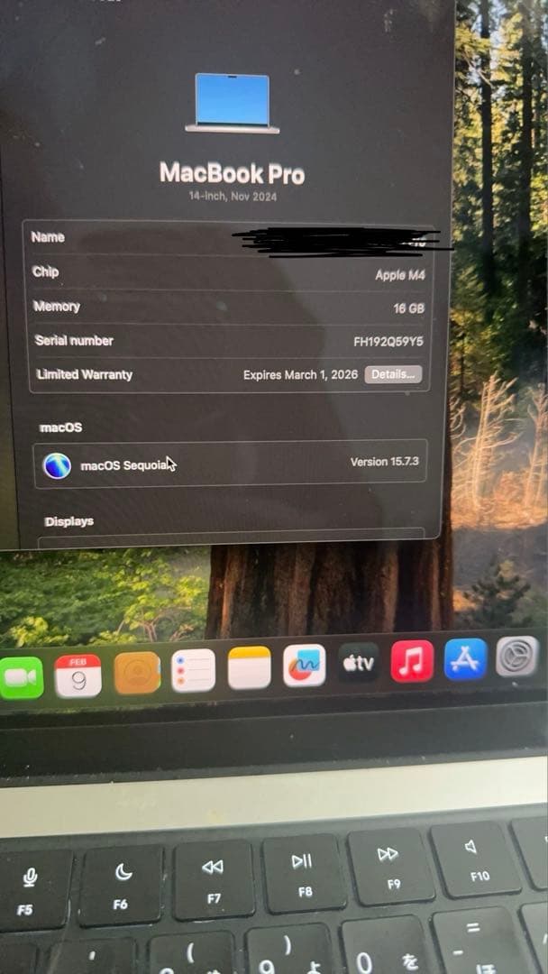 Macbook pro 14 M2チップ 16GBメモリ 500GBストレージ