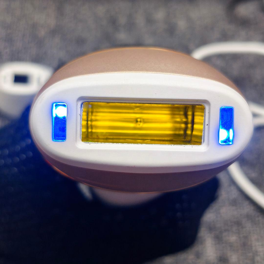 美品　ブラウン　シルクエキスパートPRO5 脱毛機 脱毛器 3アタッチメント