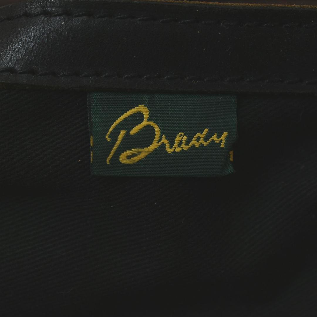 80s 英国製 ブレディ Brady フィッシングバッグ ショルダーバッグ 黒