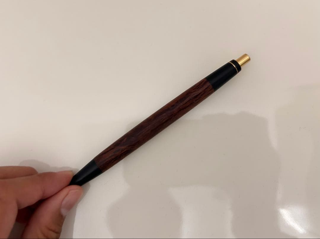 野原工芸　シーオーク　シャーペン　ゴールド金具 固定式口金