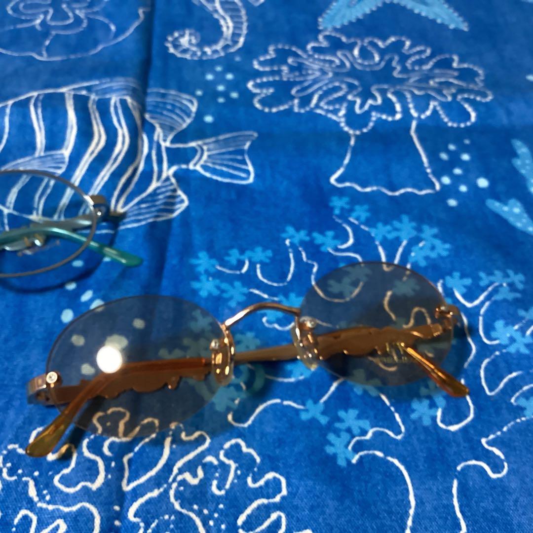 3379ハローキティサングラスハイビスカスUVカット