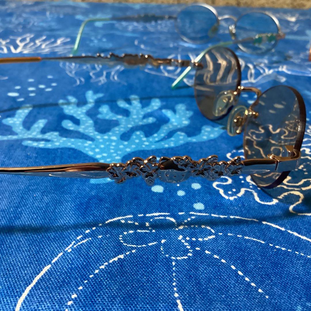 3379ハローキティサングラスハイビスカスUVカット