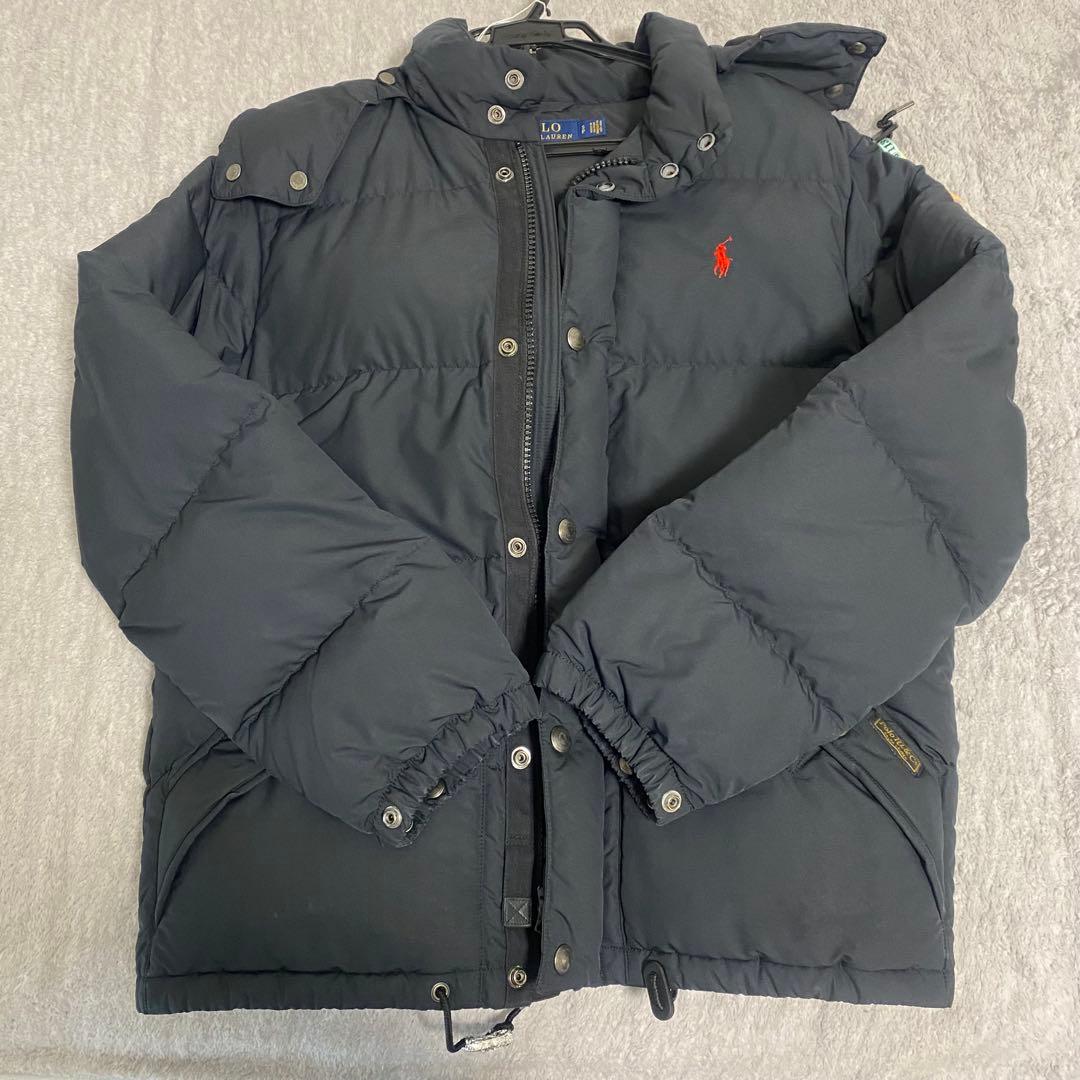 【ポロラルフローレン】ダウン メンズS 女性が着ても◎