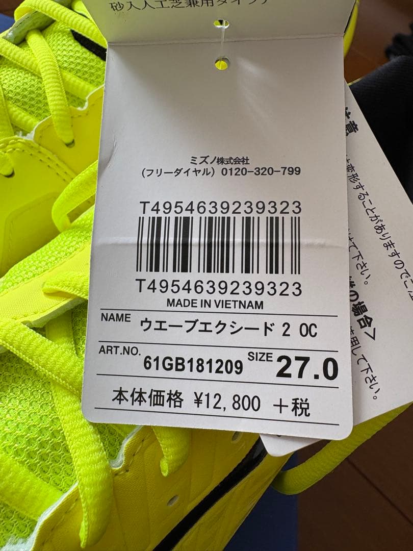 Mizuno Wave Exceed 2 テニスシューズ