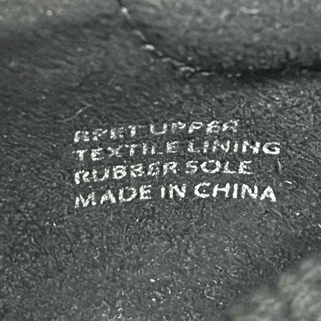 極美品【ヴィヴァイア】スクエアトゥ チャンキーヒール リボン♡ブラック 36.5