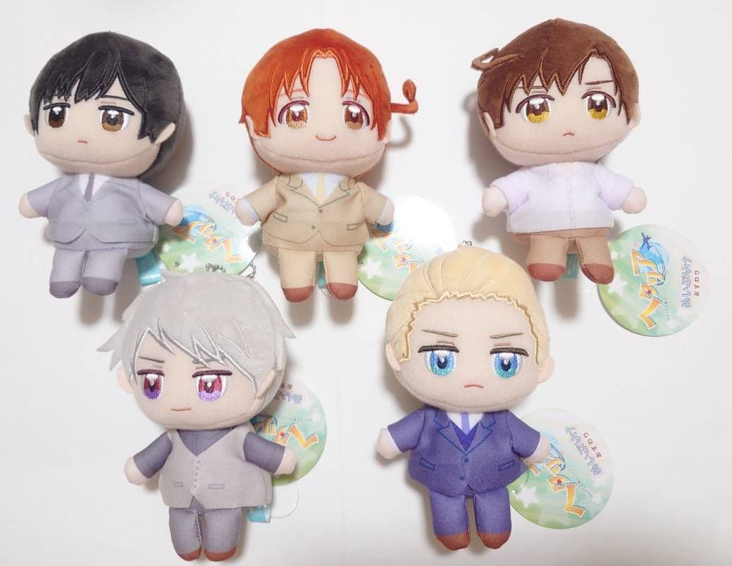 ヘタリア World★Stars ぬいぷりけおすわり　全5種セット