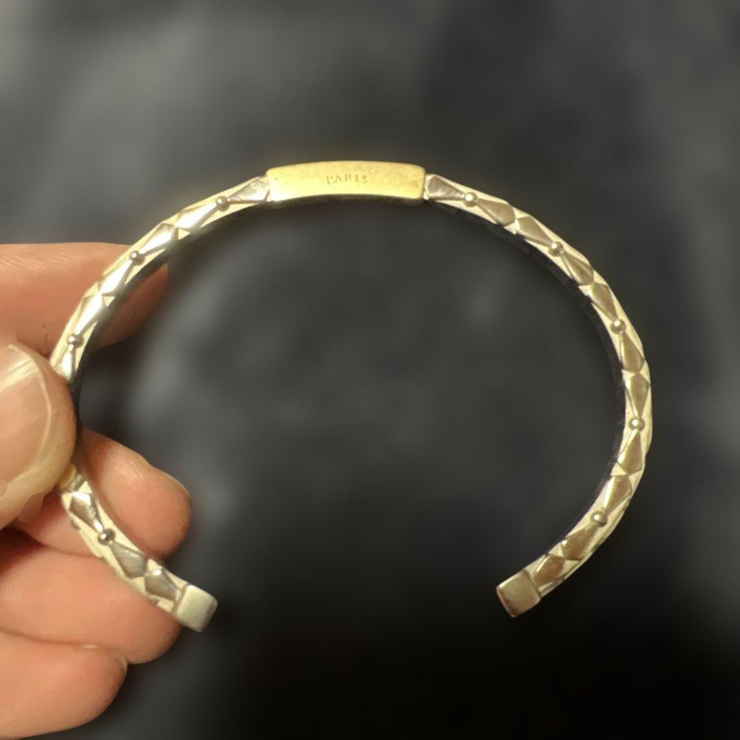 Maison Margiela メゾンマルジェラ ロシルバー ゴールド バングル