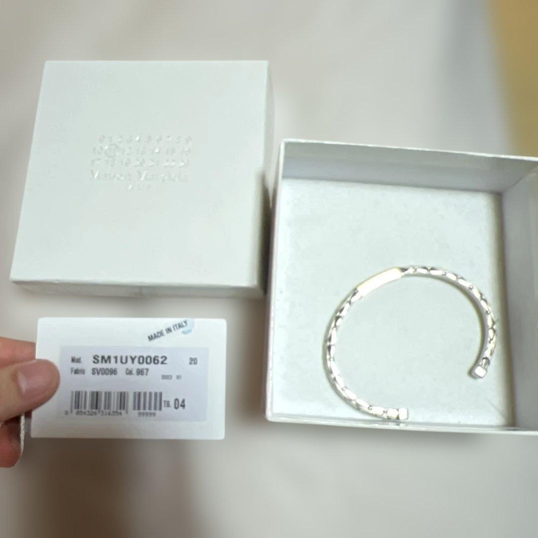 Maison Margiela メゾンマルジェラ ロシルバー ゴールド バングル