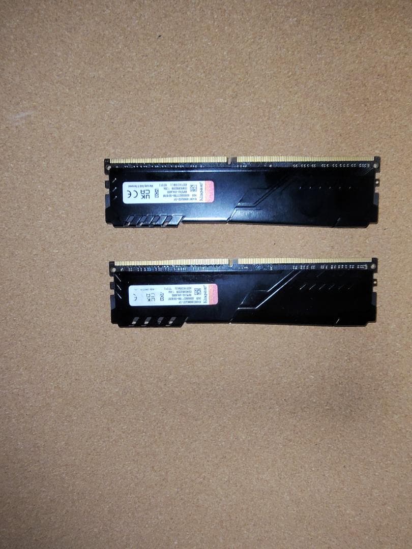 KINGSTON FURY BEAST DDR4 メモリ 2枚セット