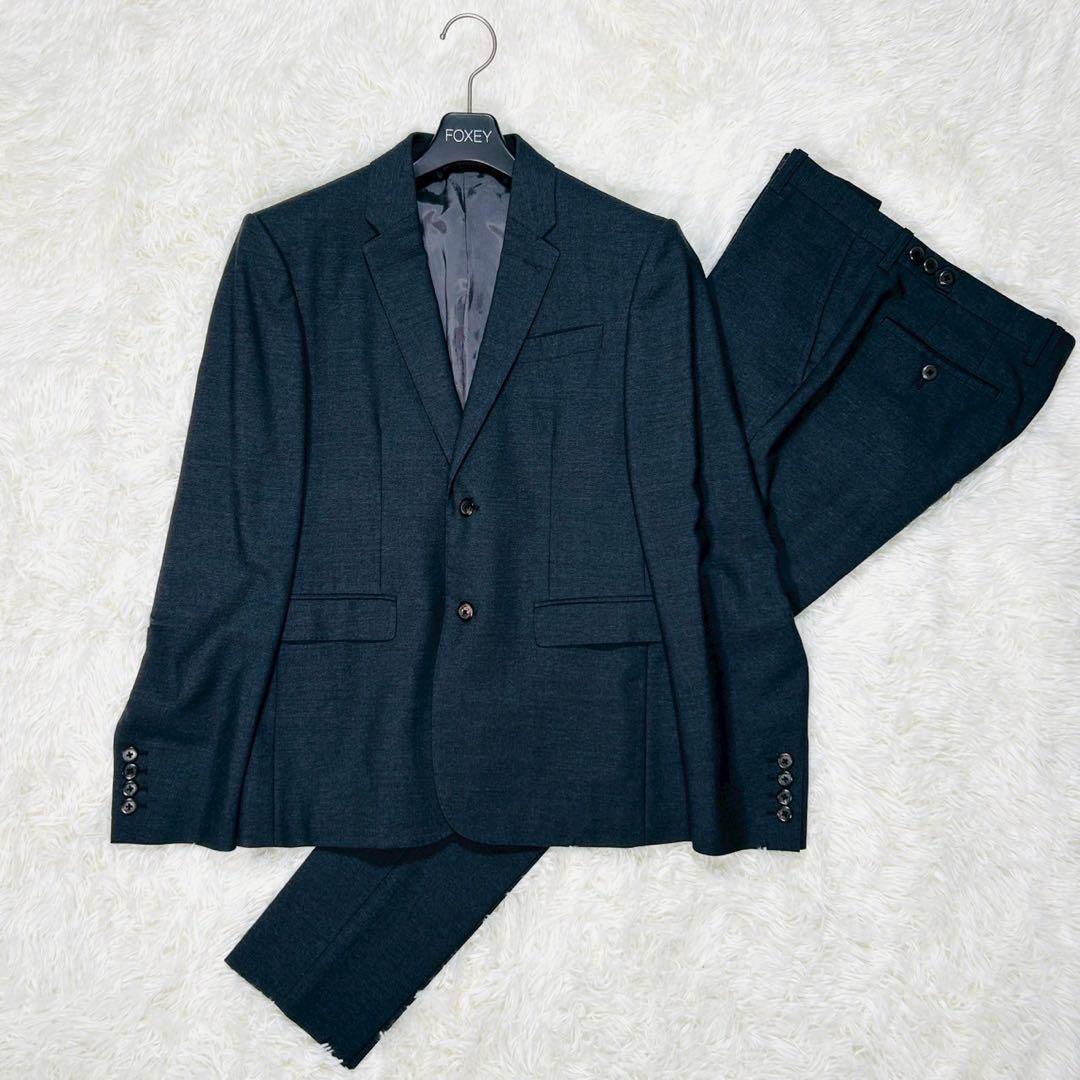 極美品 ラッドミュージシャン パンツスーツ ウール グレーレディース 42 XL