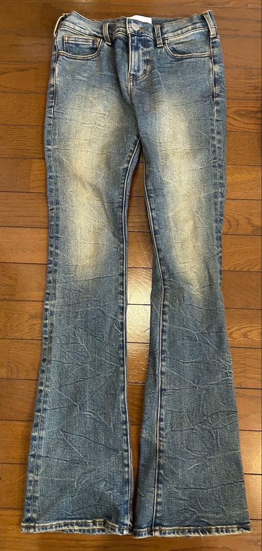 【美品】beeden FIT BOOT-CUT LOWRISE DENIM
