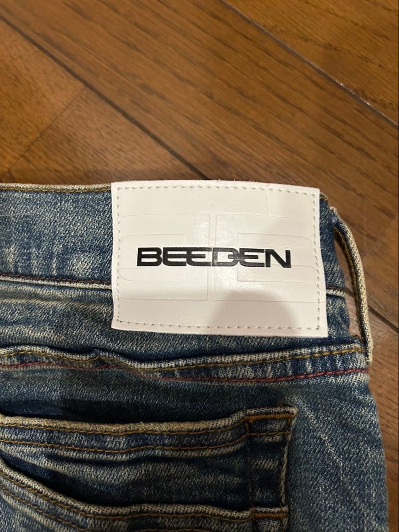 【美品】beeden FIT BOOT-CUT LOWRISE DENIM
