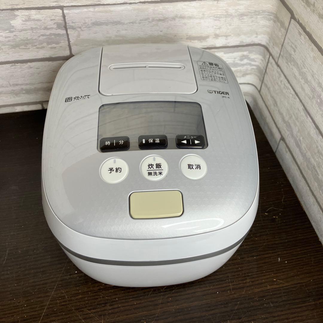 タイガー 圧力IH 炊飯ジャー 炊飯器02018年製 5.5合 JPC-A101