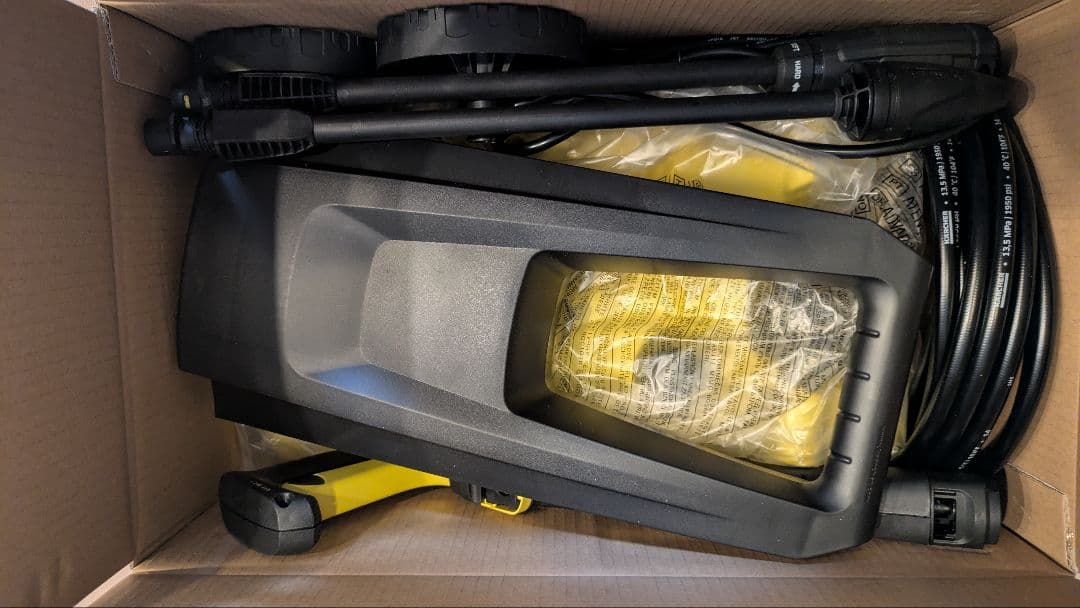 値下げしました！【開封のみ未使用】ケルヒャー　高圧洗浄機　阪神タイガースモデル