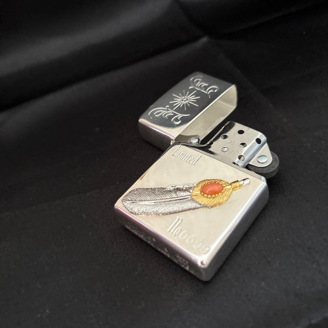 ZIPPO オリジナルチョーカーコーラル付き限定品NO.0009