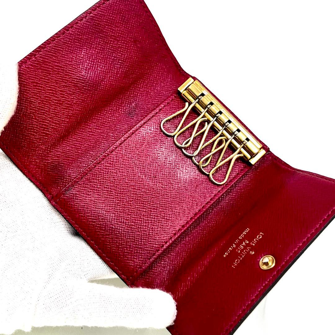 ルイヴィトン モノグラム ミュルティクレ6 フューシャ キーケース